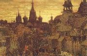 The Old Moscow a street in Kitai-Gorod in the 17th century unknow artist